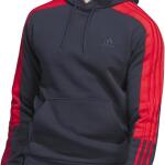 Adidas 3 stripes Black Hoodie Sweatshirt